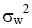 sigmawsq