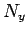 $ N_y$