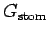 $ G_{\text{stom}}$