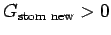 $ G_{\text{stom new}} > 0$