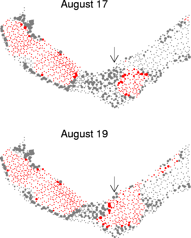 \begin{figure}\begin{center}\epsfig{file=plots/assessment/crabs/crab_tri_move_do_1.eps, width=7in}\end{center}\end{figure}