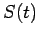 $ S(t)_$