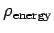 $ \rho_{\text{energy}}$